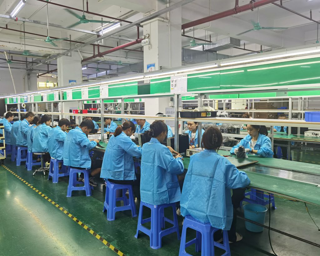 鋰電池工廠內部圖